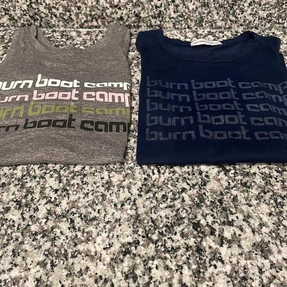 burn boot camp Tops - Burn Boot Camp tank top-lot of 2